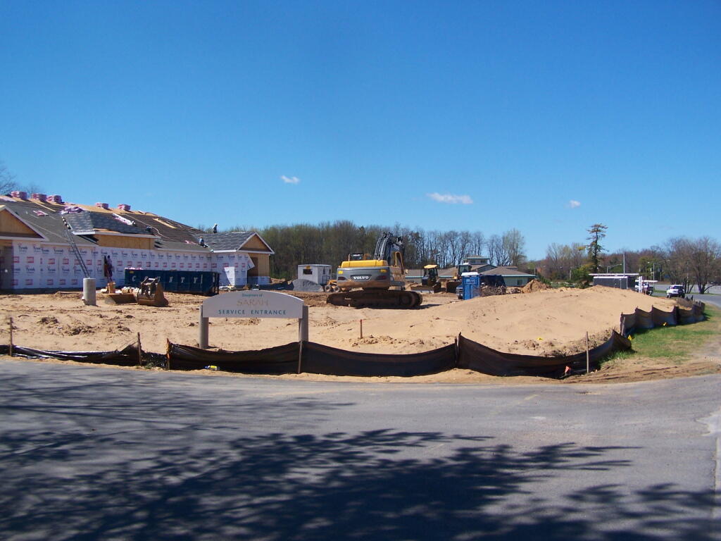 Photo: They Already Had Removed the Sand Dune