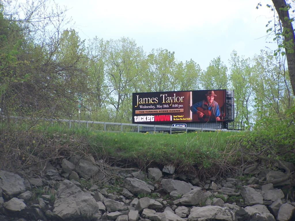 Photo: Billboard Along the Hudson River