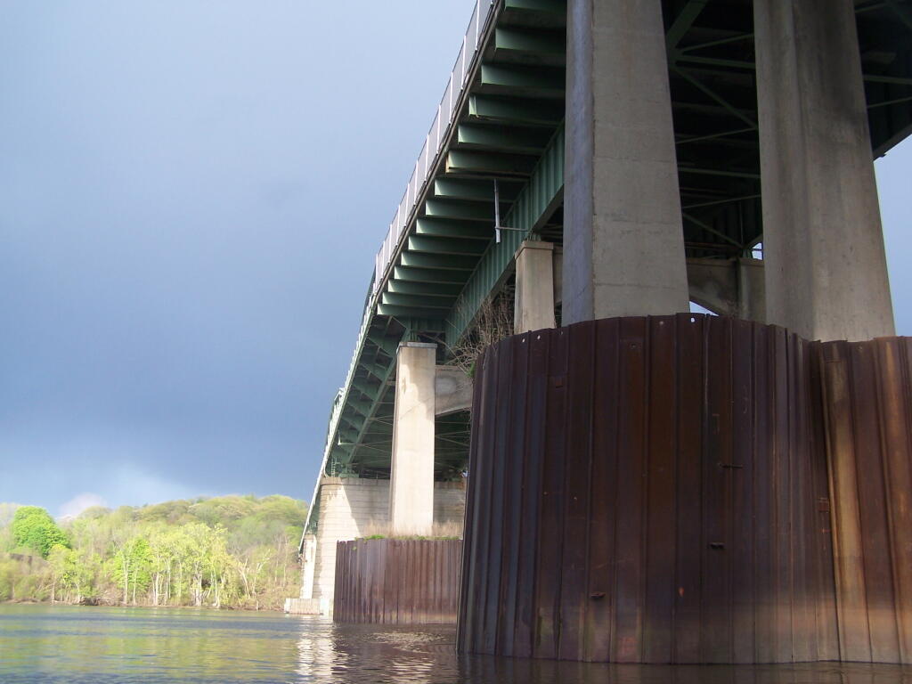 Photo: Heading Under the South Troy Bridge