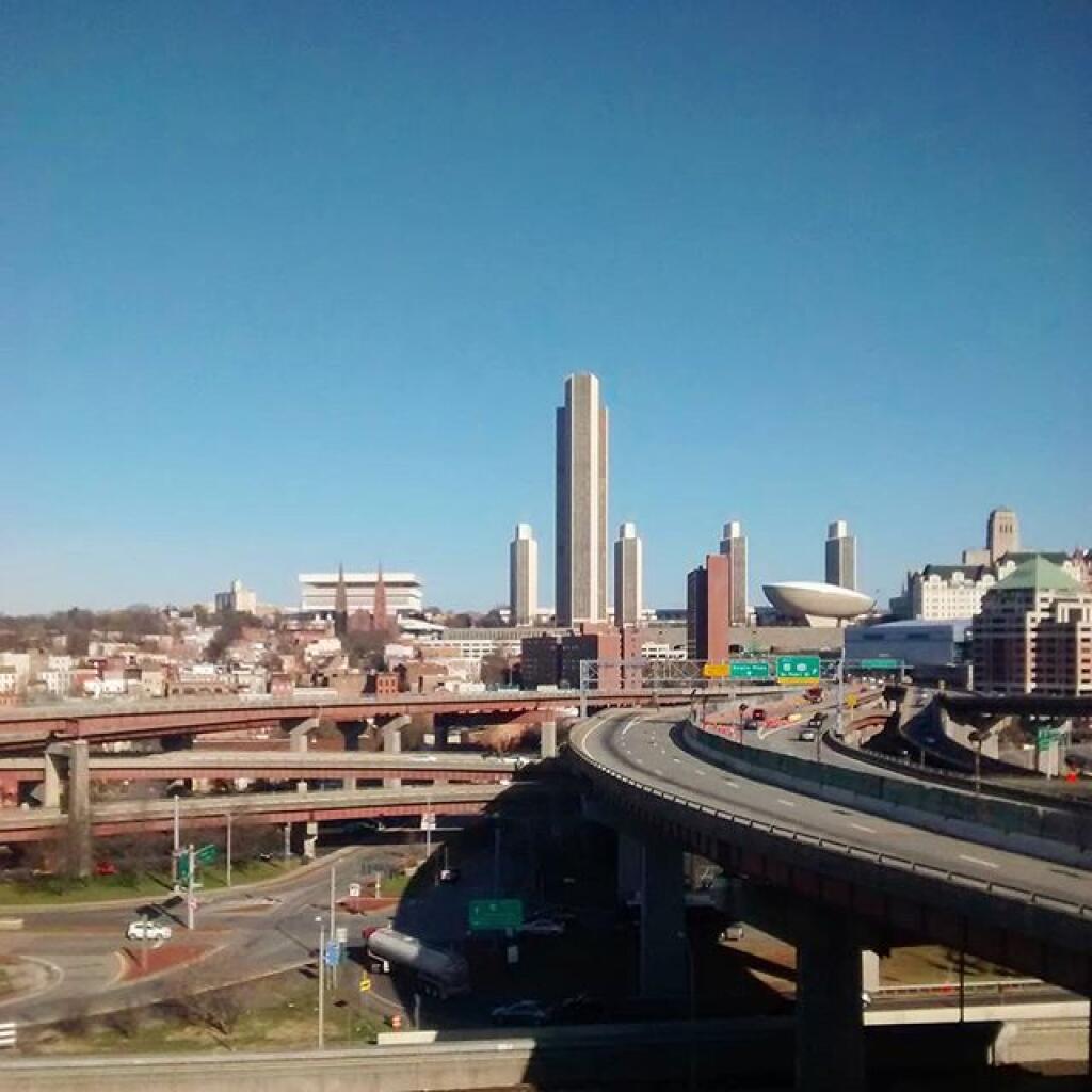 Photo: No clouds this morning