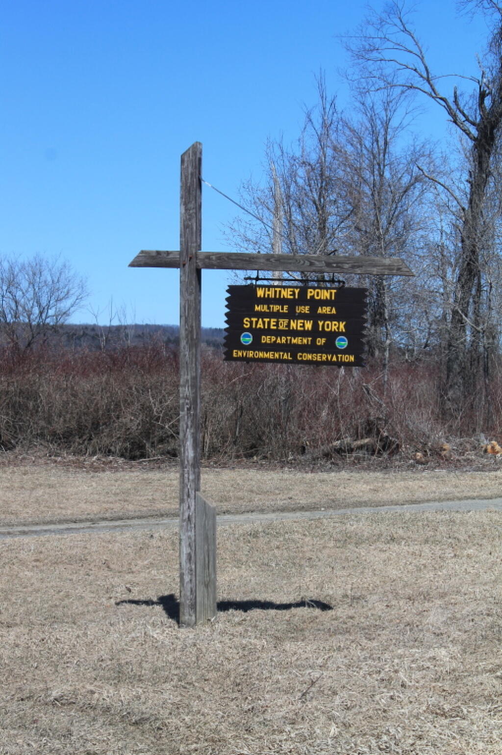 Photo: Whitney Point MUA Sign
