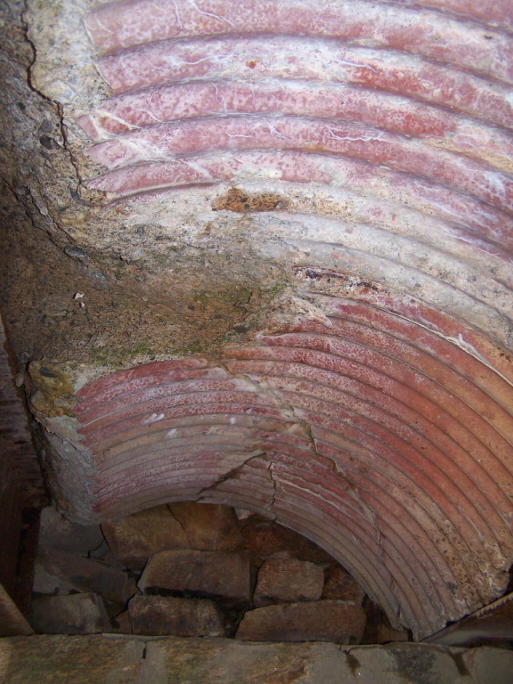Photo: Culverts Gone, Exposed Concrete