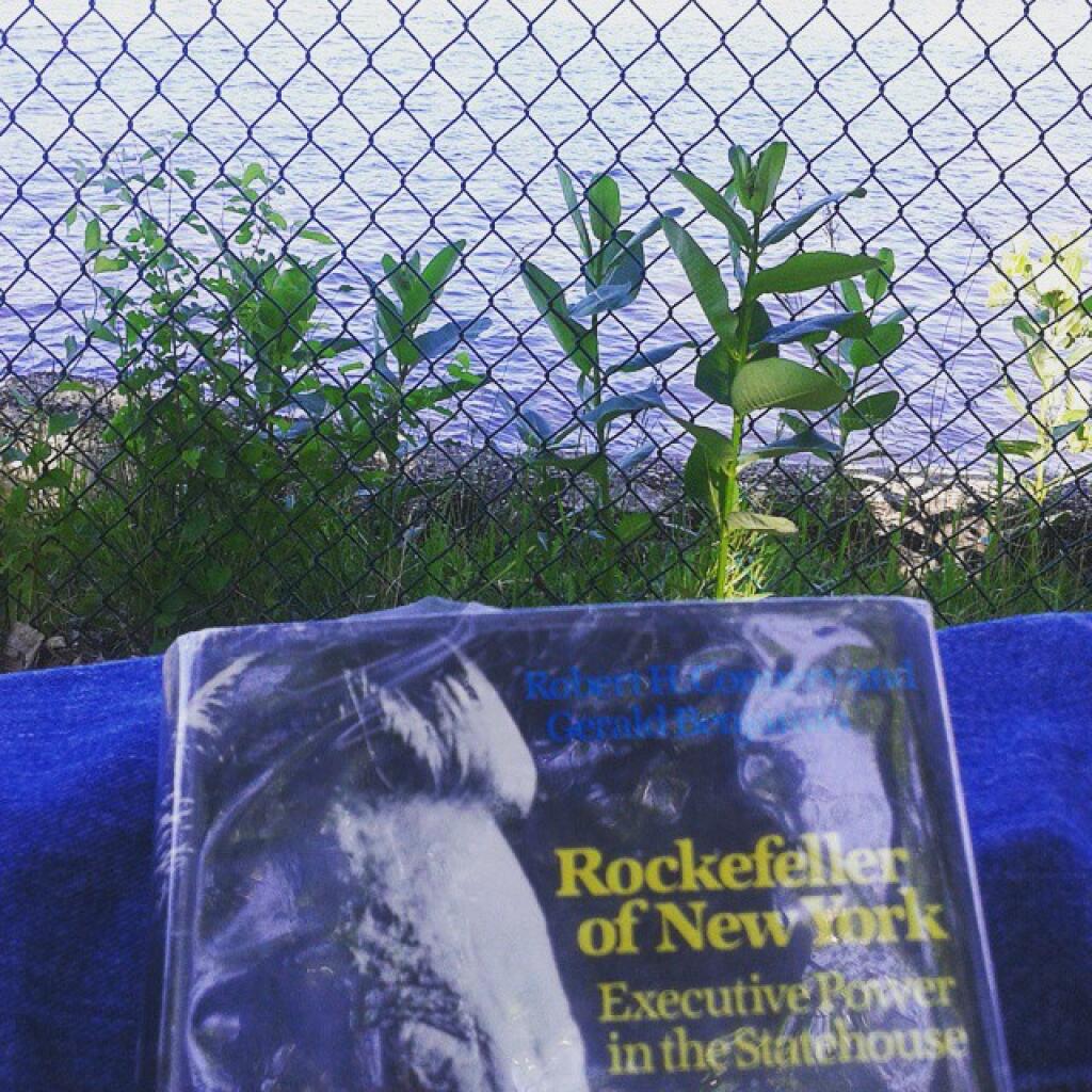 Photo: Reading than fishing later