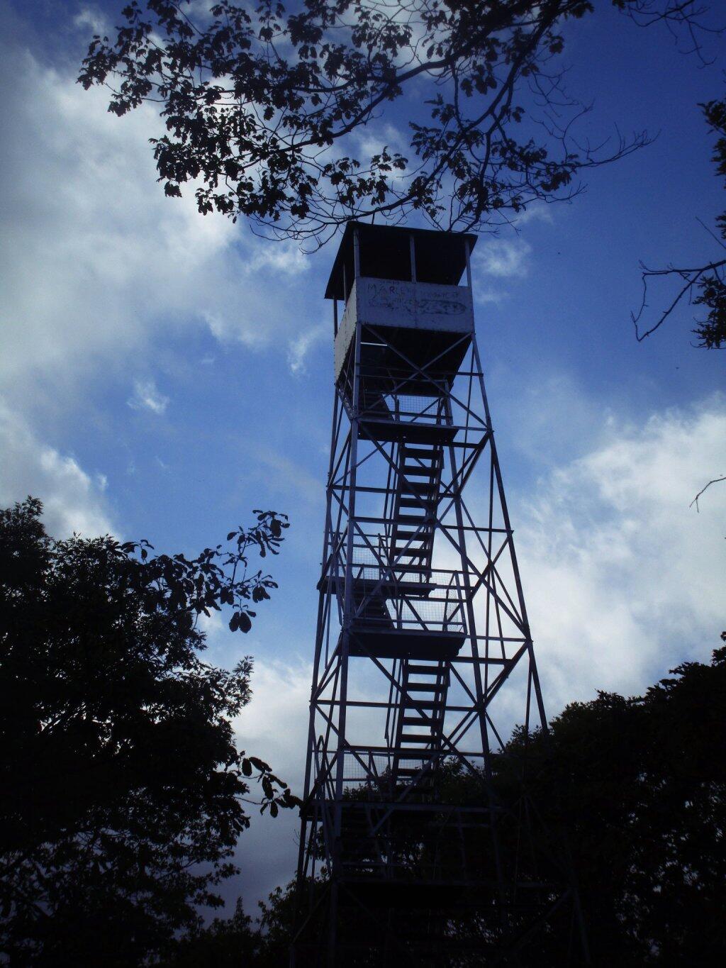 Photo: Beebe Hill Firetower Up Close