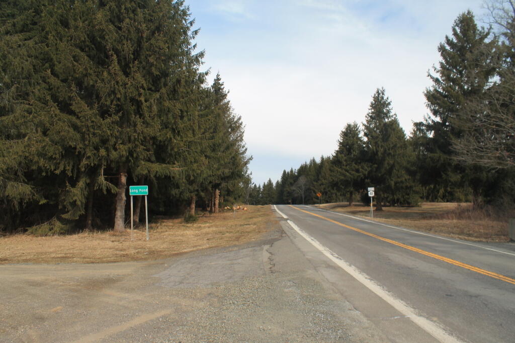 Photo: Long Pond Sign Along NY 41