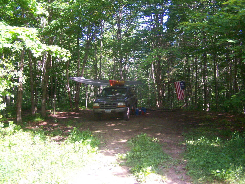 Photo: Campsite as View from Forest Road 70
