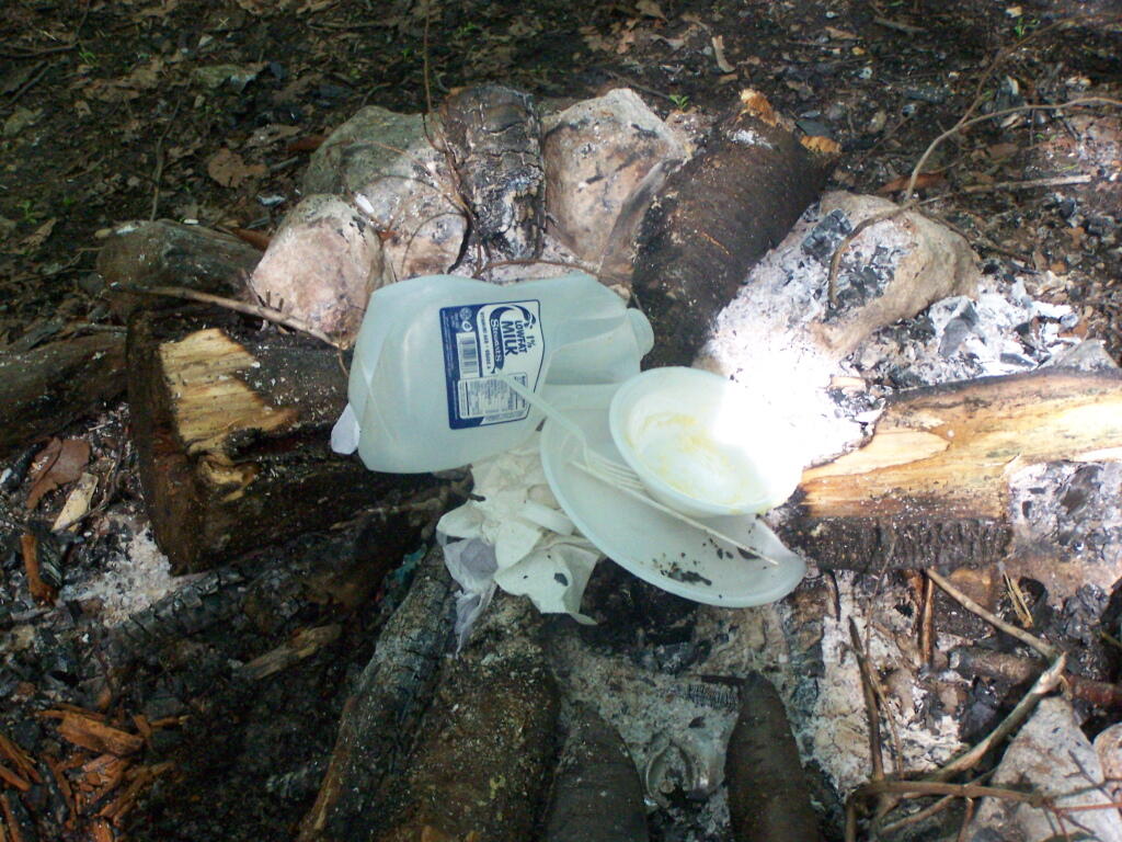 Photo: Morning's Trash
