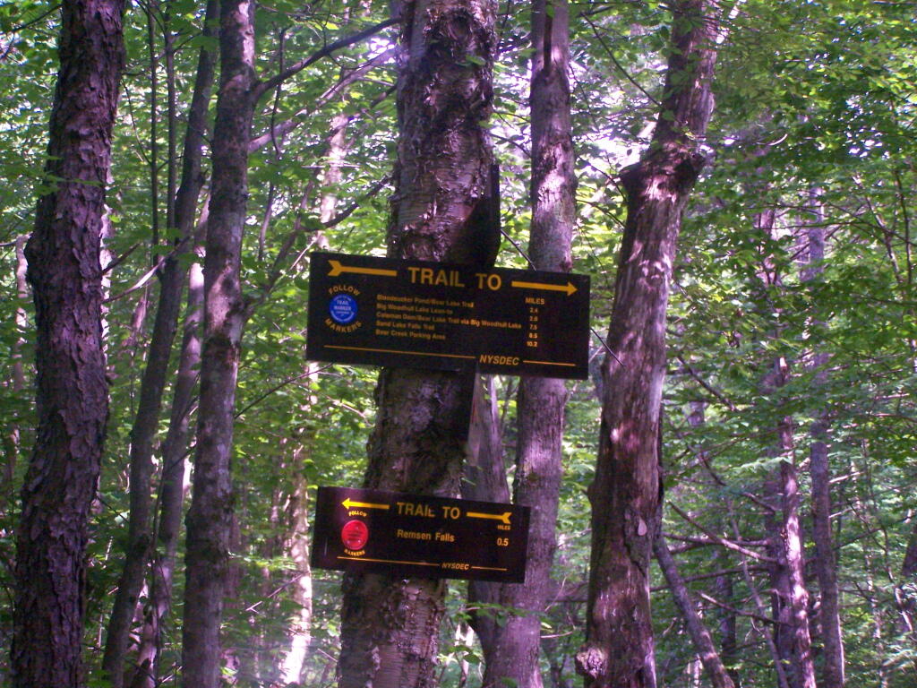 Photo: Remsen Falls Signs