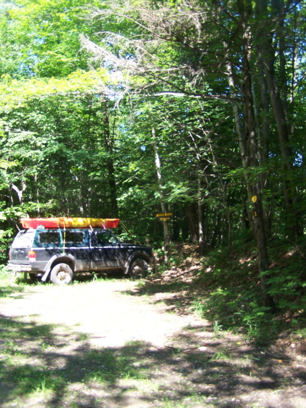 Photo: Canoe Carry and Campsite 1