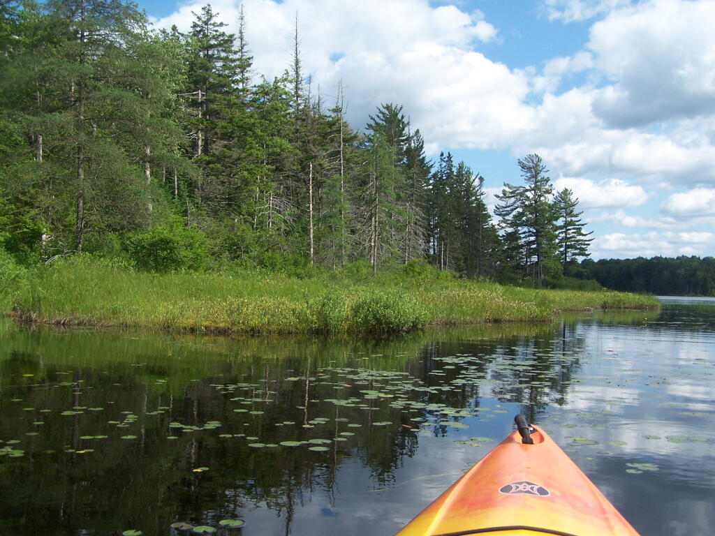 Photo: Heading Out on Streeter Lake