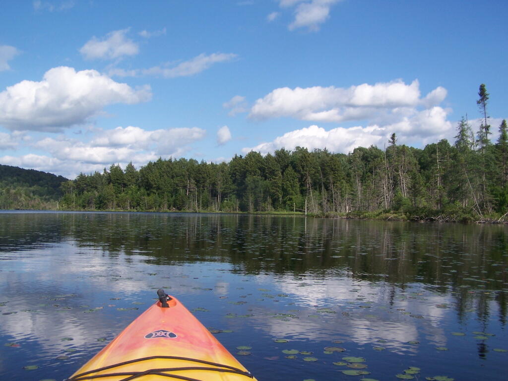 Photo: Heading Around Streeter Lake