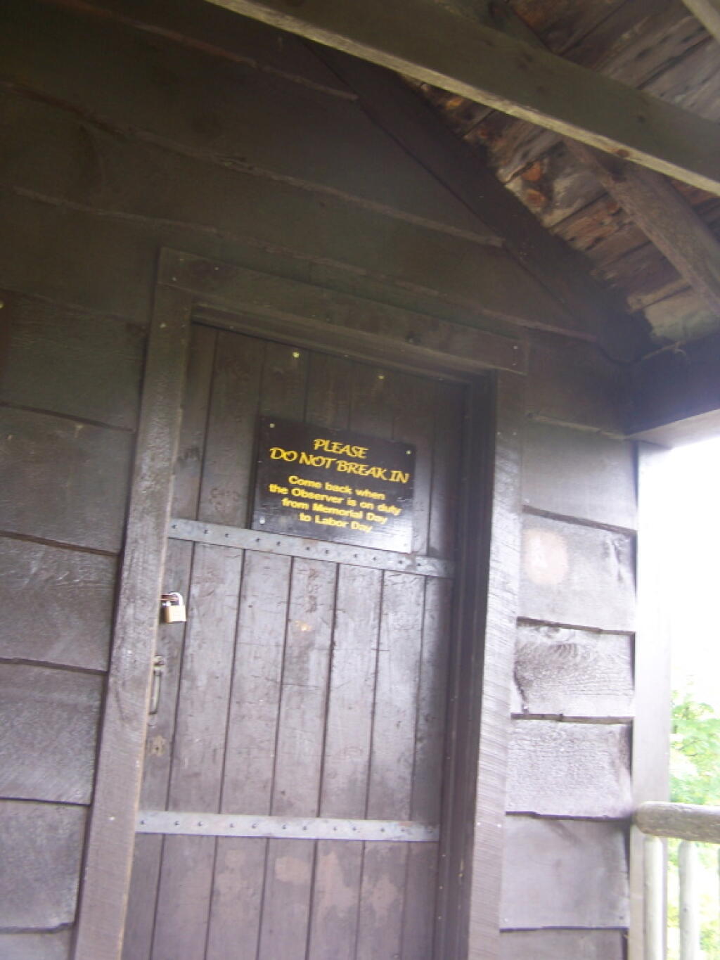 Photo: Please Don't Break In