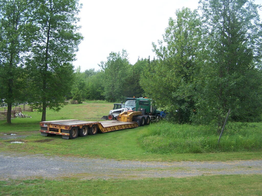 Photo: Heavy Equipment to Fix Camp Red Cloud Road