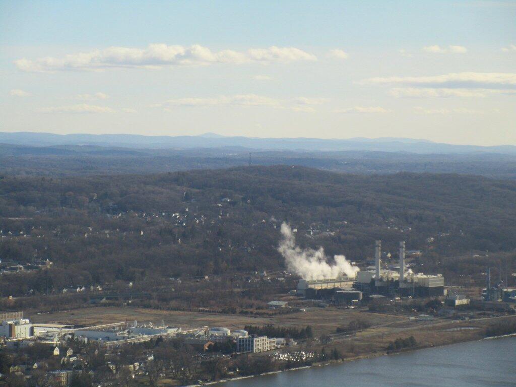 Photo: Besicorp Power Plant and Hills of Southern Rensselaer