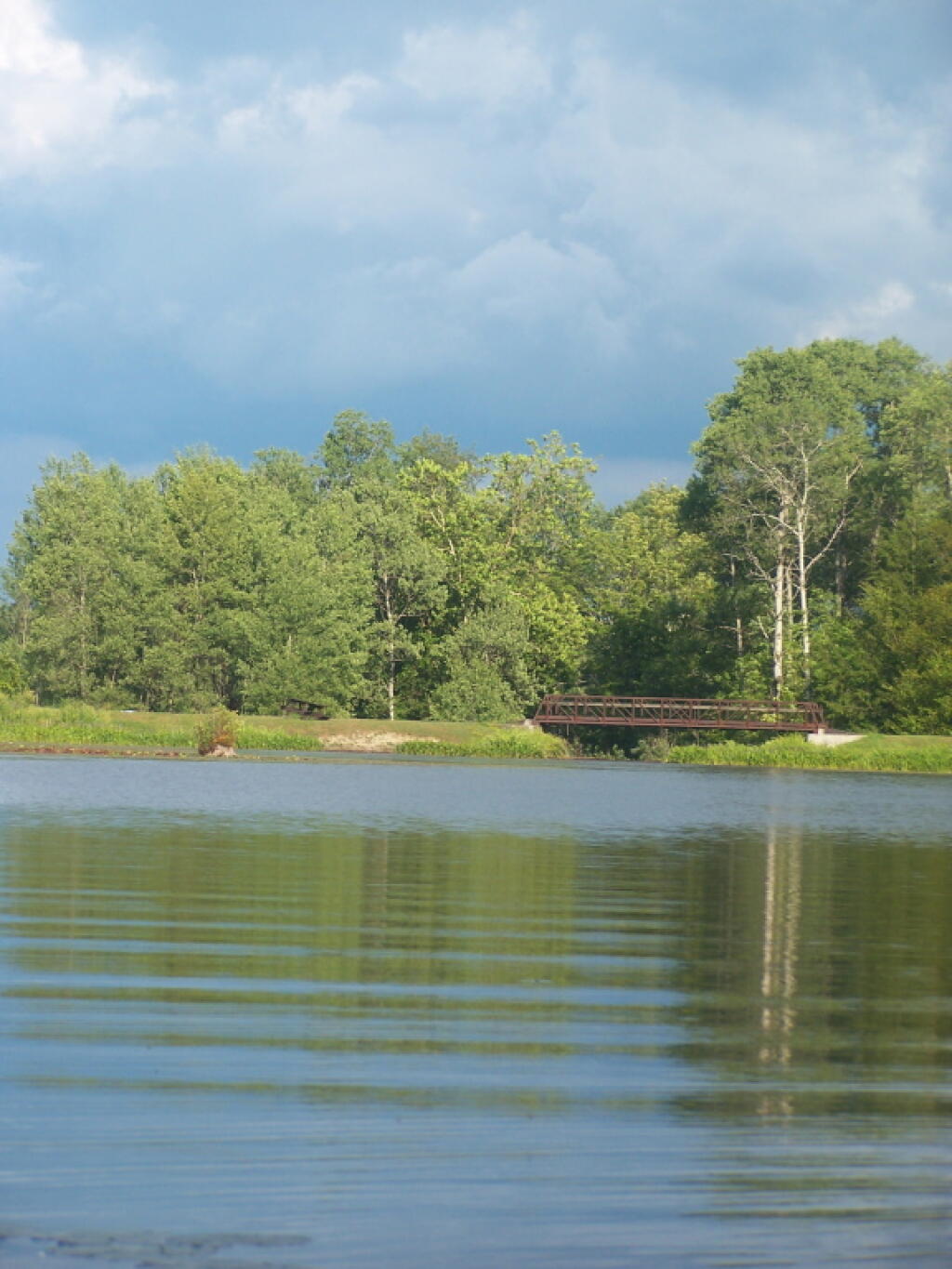 Photo: Dam at End of Lake