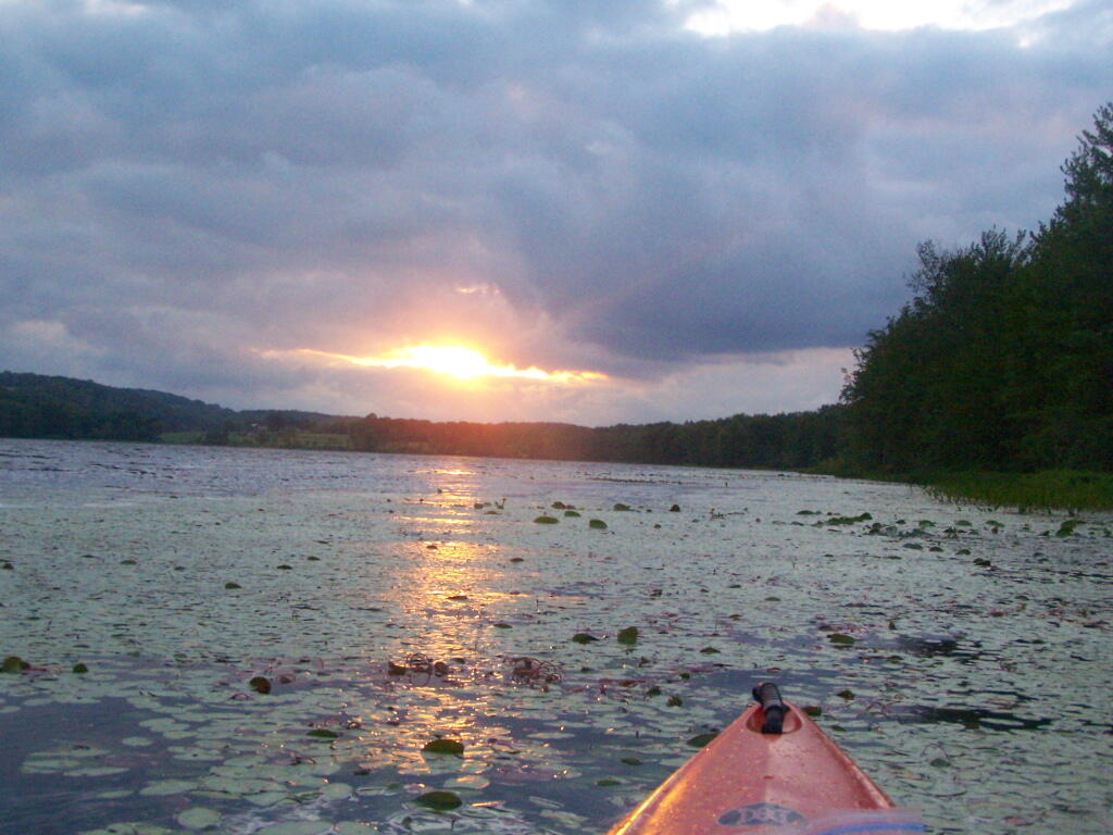 Photo: Sunset on the Lake