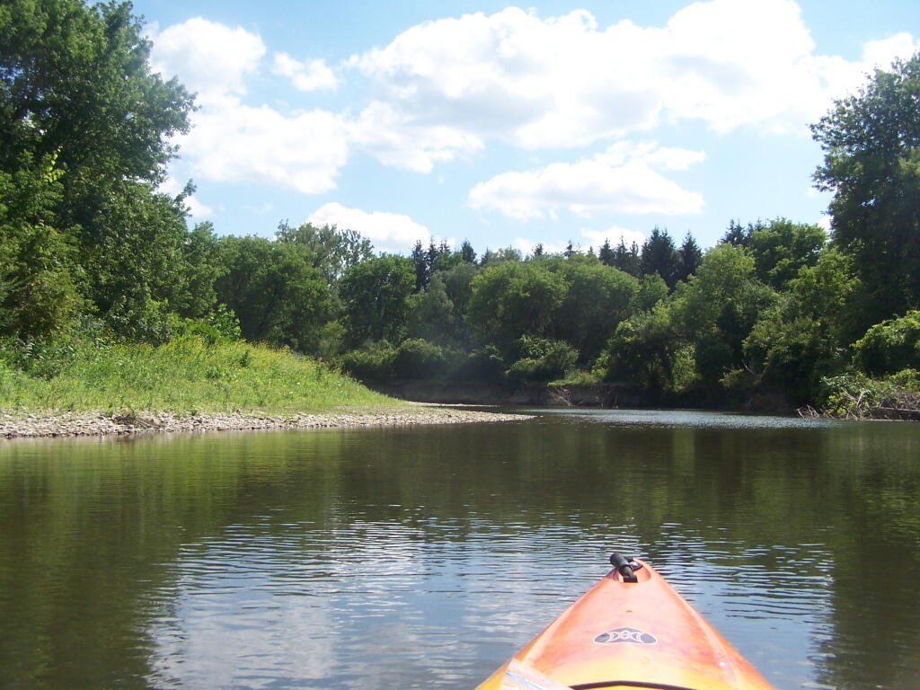Photo: Heading Up Down the Chenango River