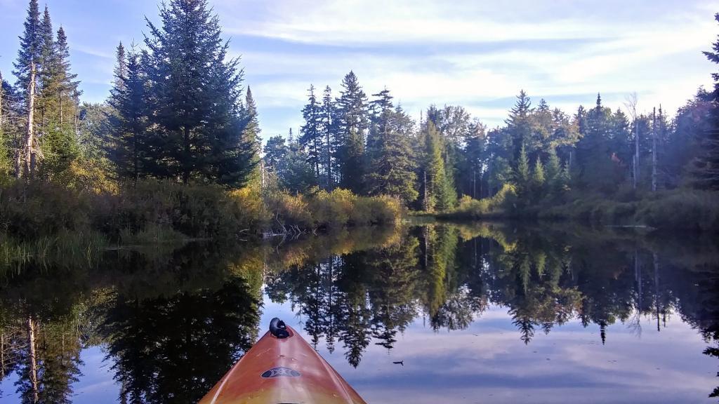 Photo: Autumn afternoon paddling along the East Canada Creek 🍁