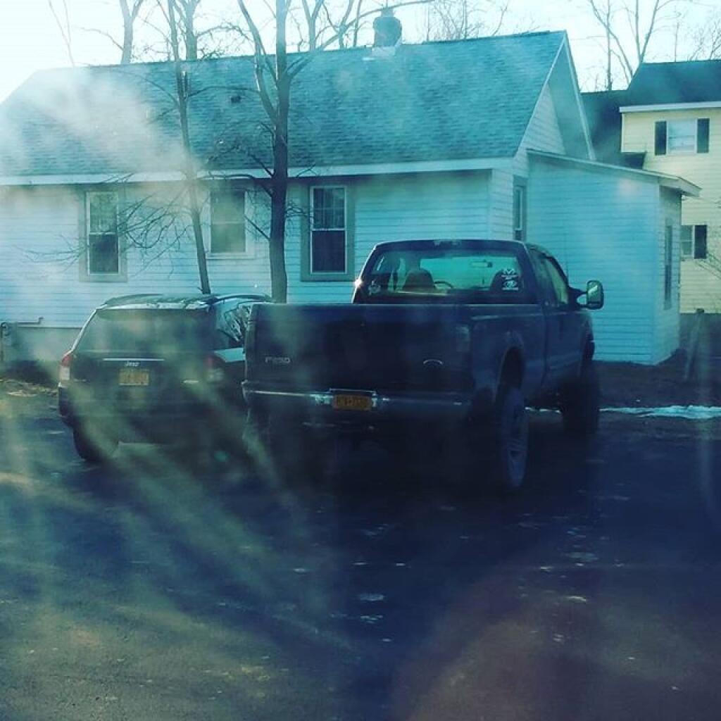 Photo: I like my neighbor's big diesel a little too much