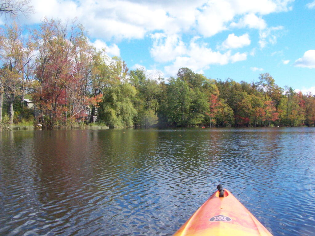 Photo: Heading Across the Lake