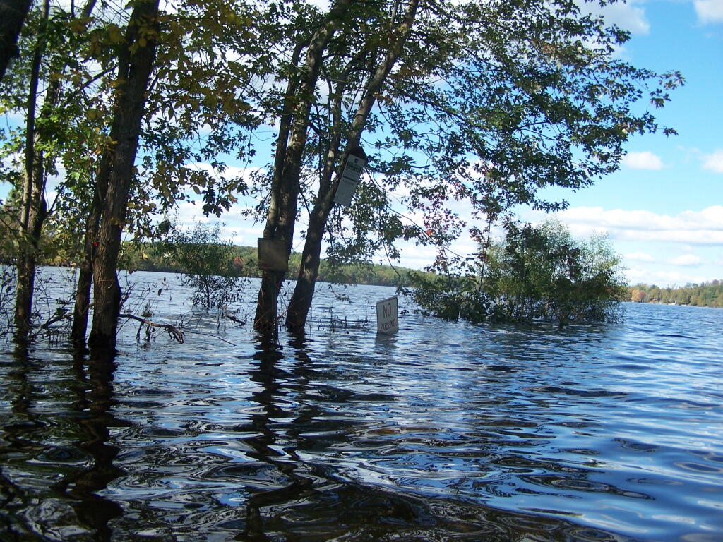 Photo: paddling Along the Boat Ramp