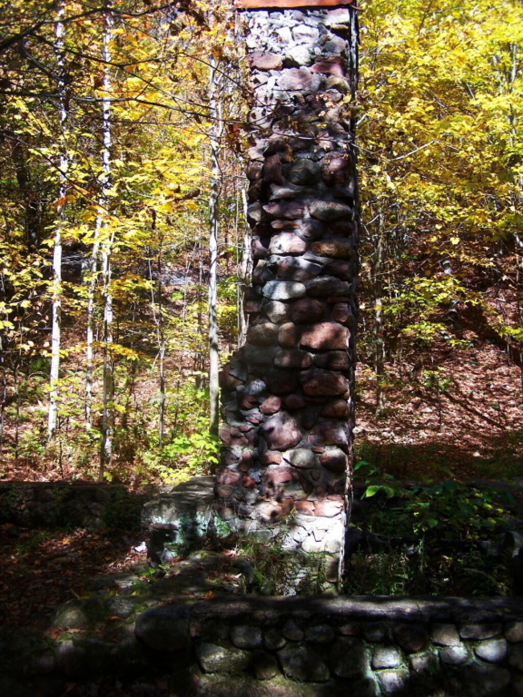 Photo: Remains of Ranger's Cabin