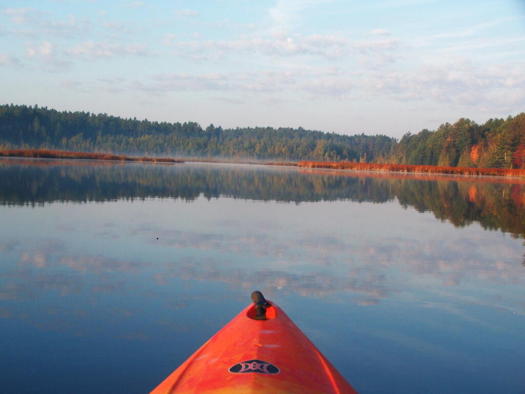 Photo: Heading Into Marshy Part of Lake