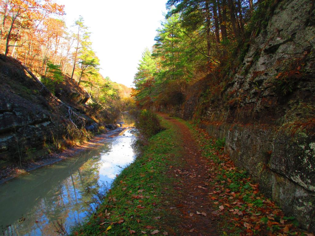 Photo: Paw Paw Notch Beyond the Tunnel
