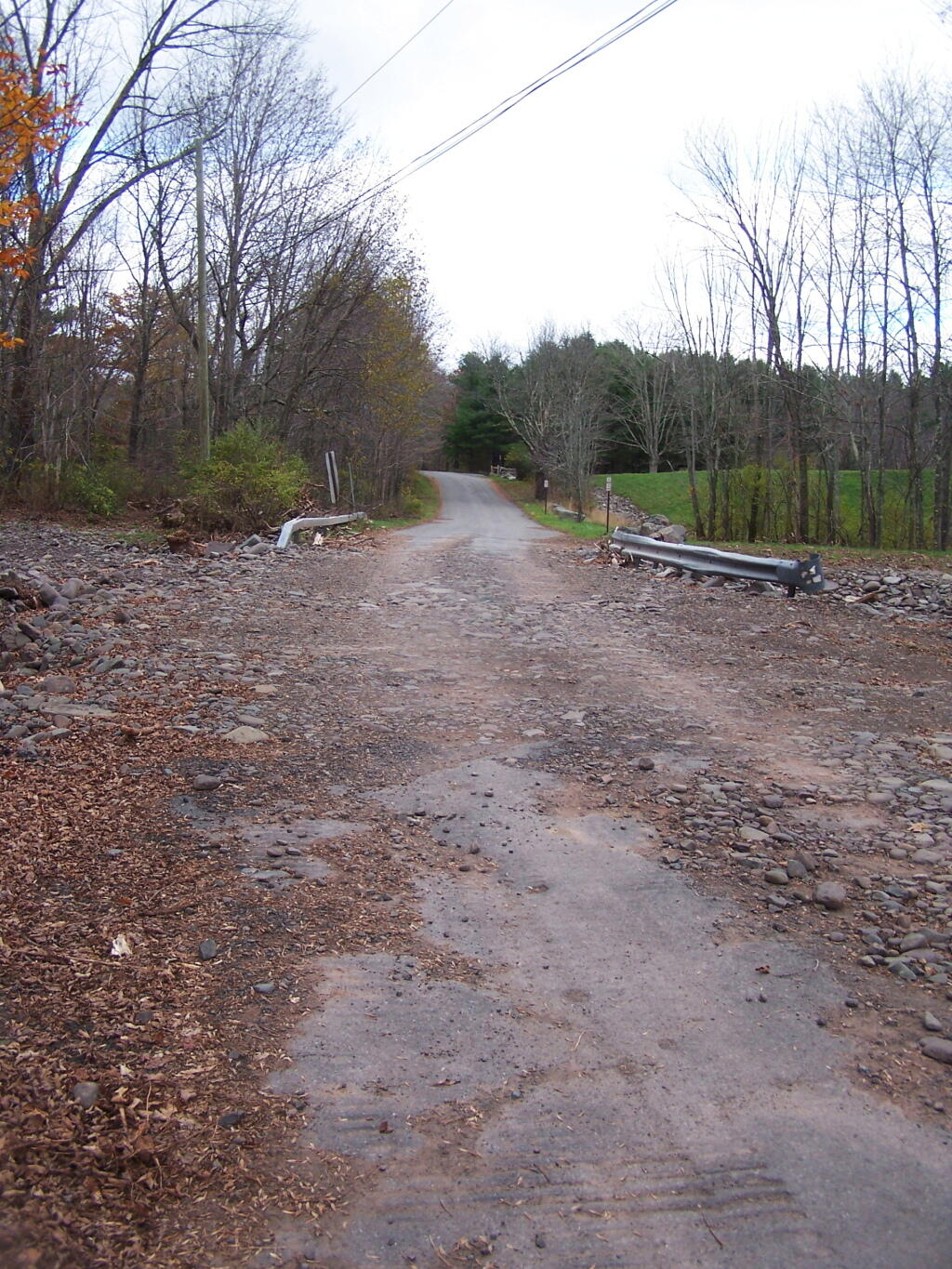 Photo: Irene Damaged Bridge Over East Kill