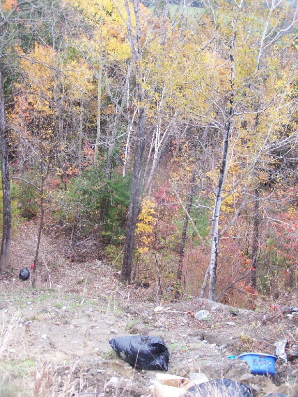 Photo: Garbage Dumped Over Cliff at NY 22 Overlook