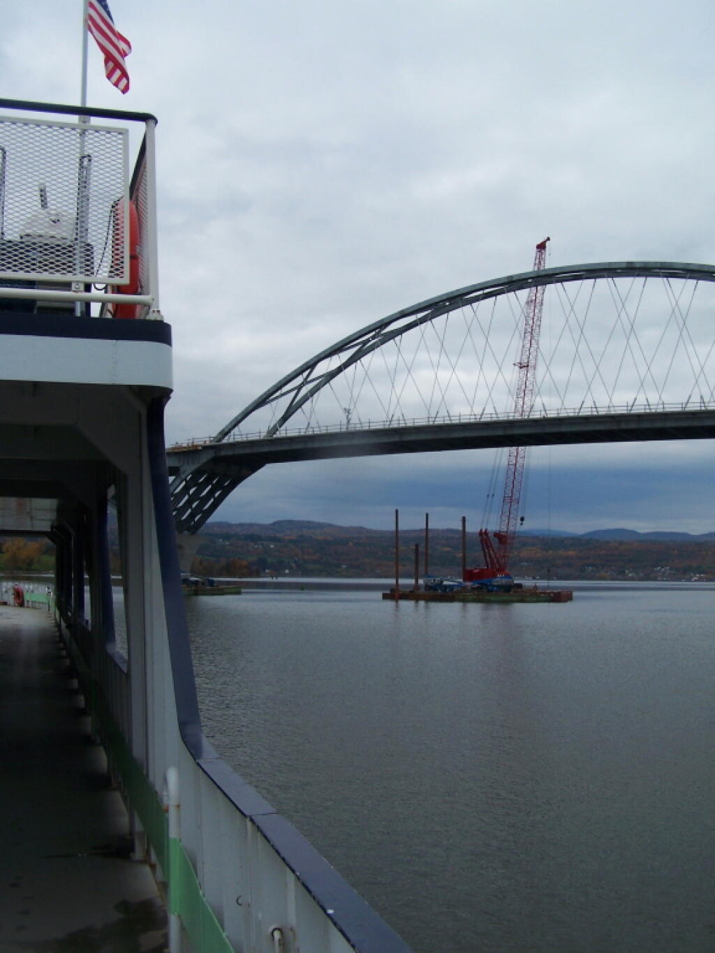 Photo: Bridge from the Ferry