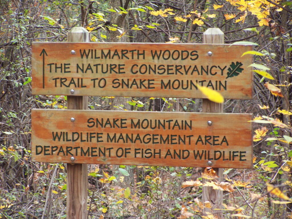 Photo: Welcome to Wilmarth Woods