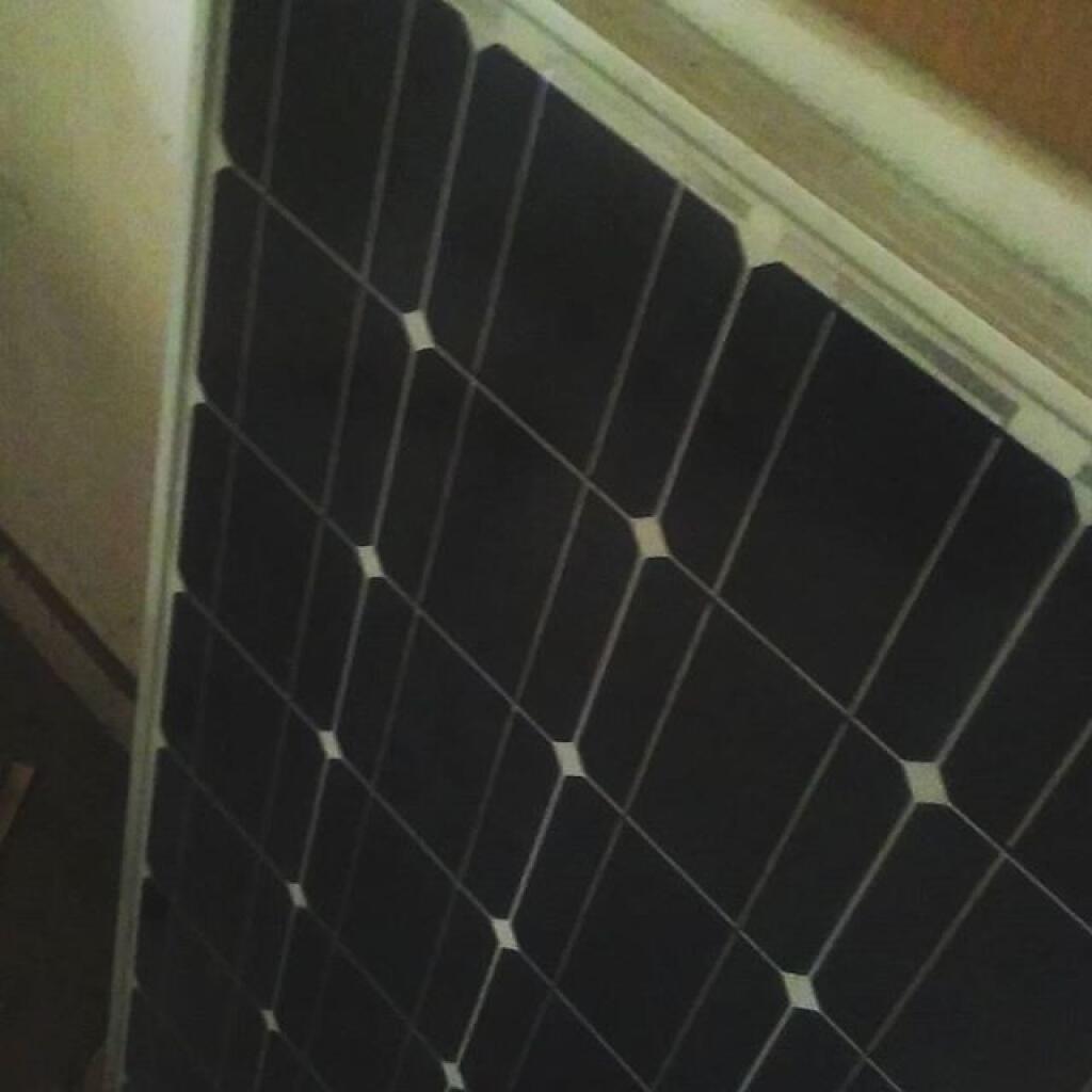 Photo: 100 watt solar panel