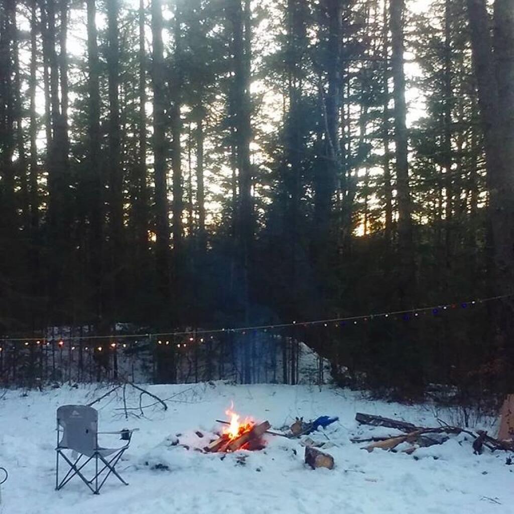 Photo: Winter camping again