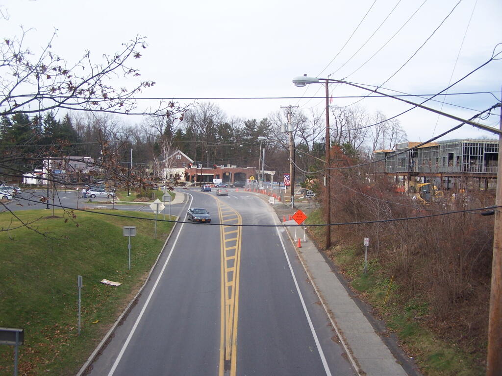 Photo: Elsmere Avenue from the Railroad Bridge