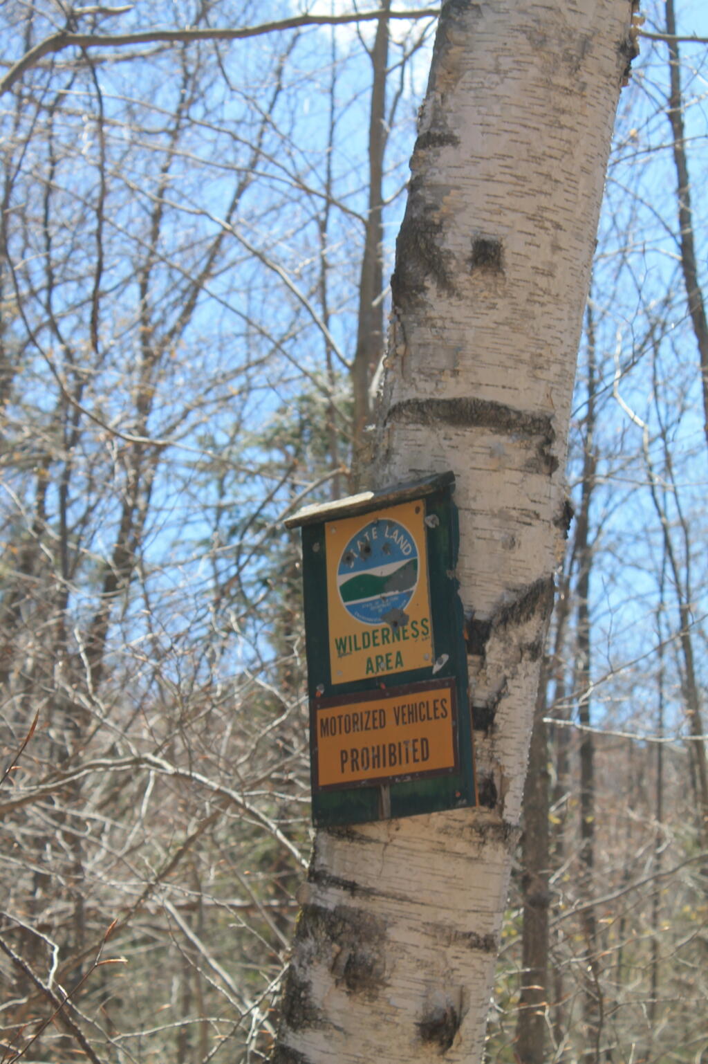 Photo: Wilderness Boundary