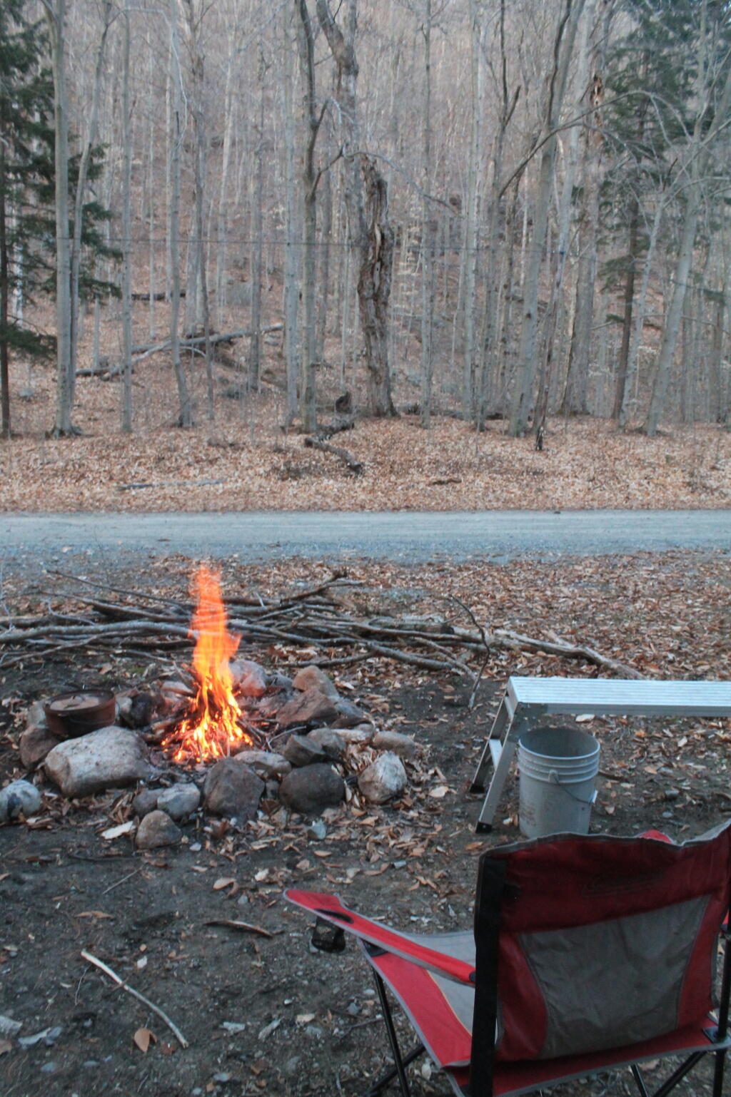 Photo: Campsite Along the Road