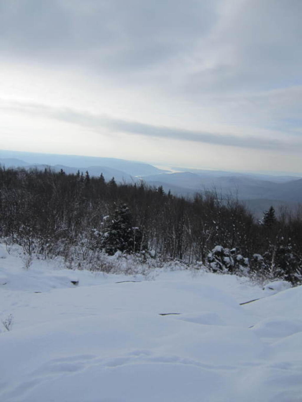 Photo: Starting to Descend the Mountain
