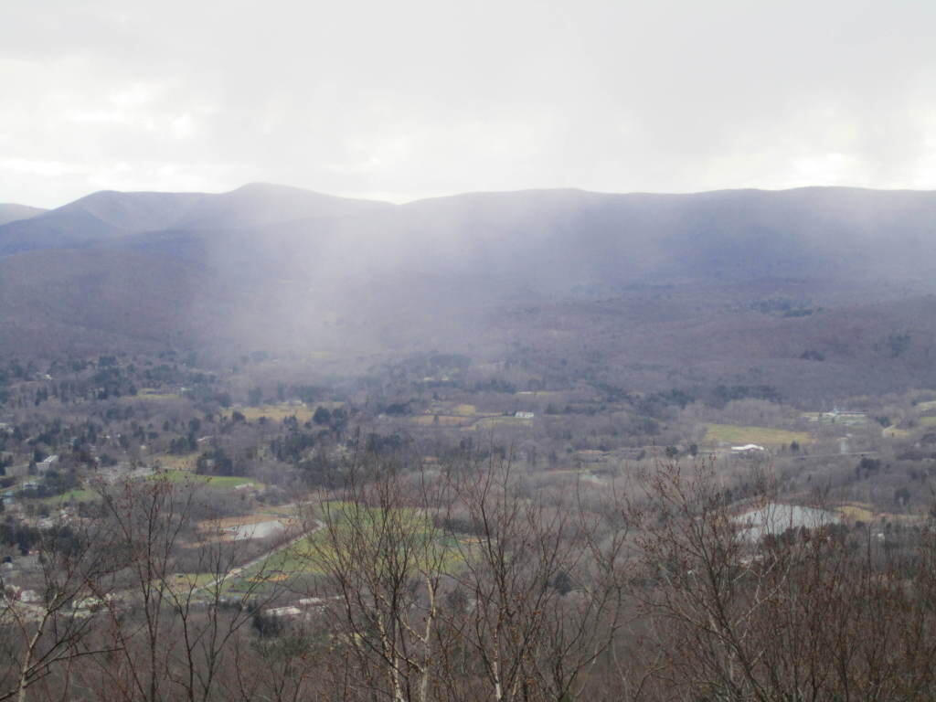 Photo: Snow Coming Over the Mountain