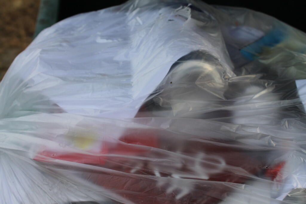 Photo: More Bottles and Cans in the Dumpster