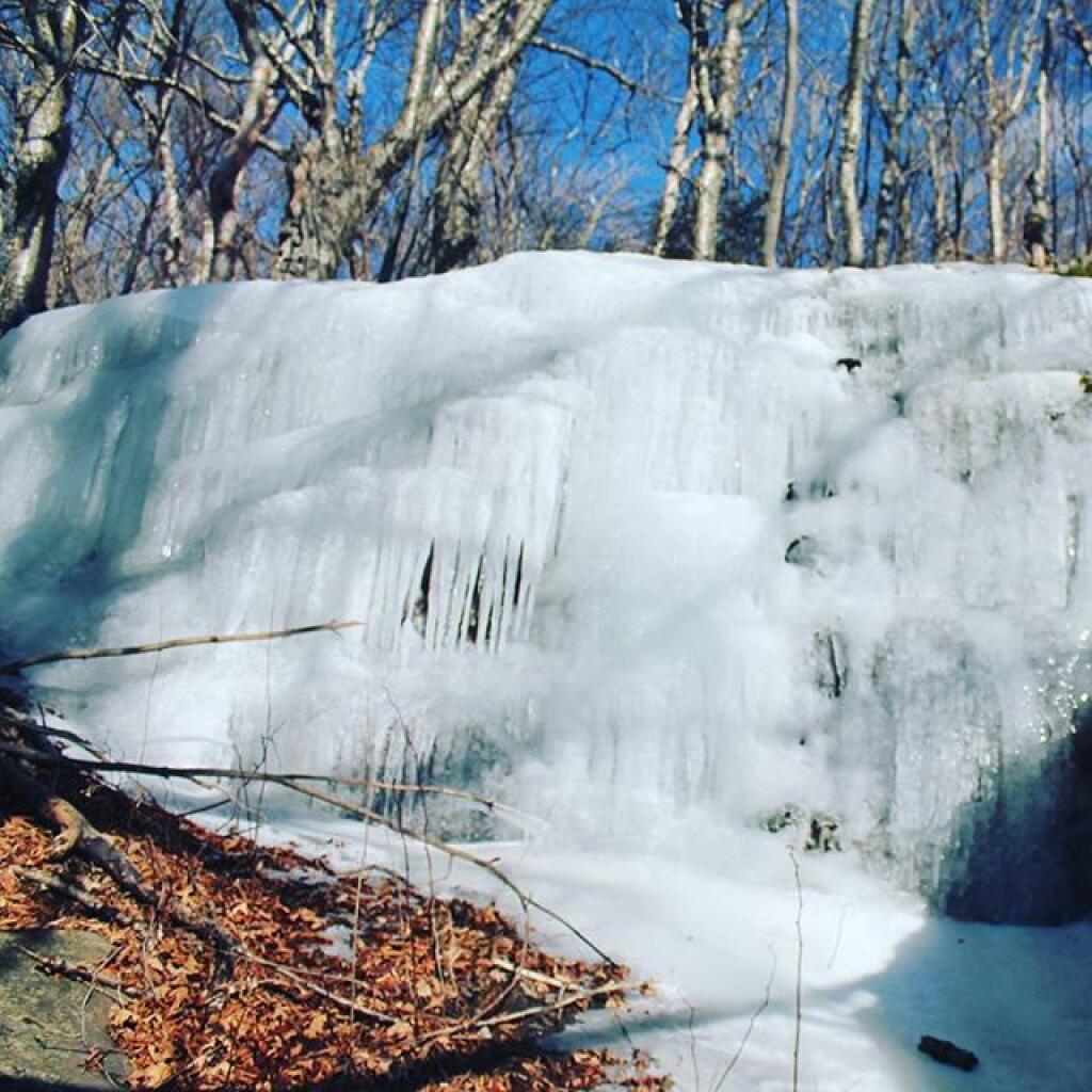 Photo: Frozen Waterfall