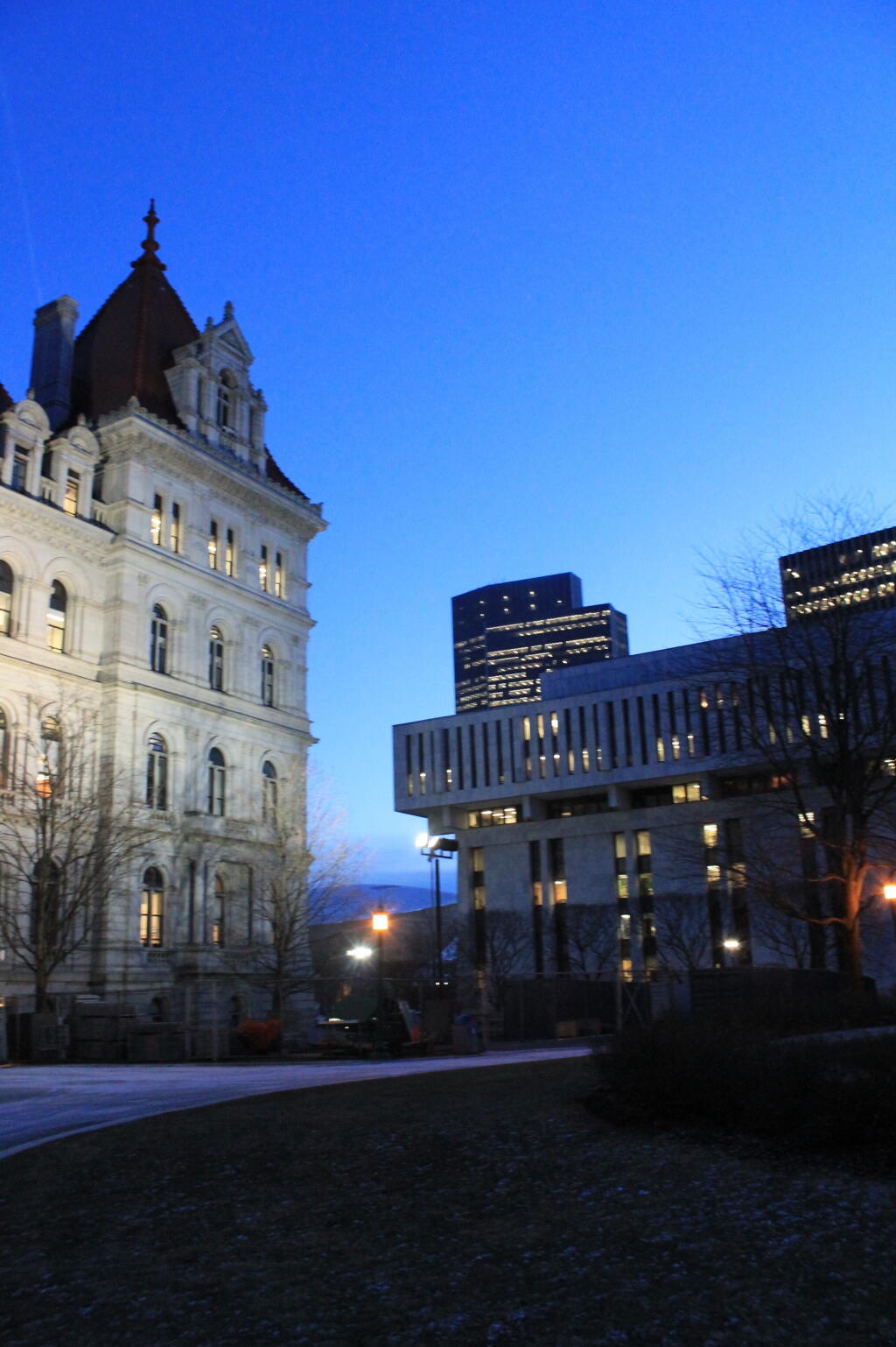 Photo: Old Capitol and Less Old Plaza