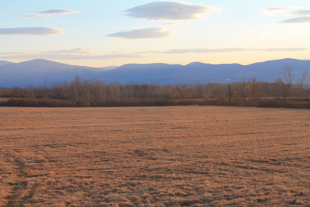 Photo: Field and Mountains