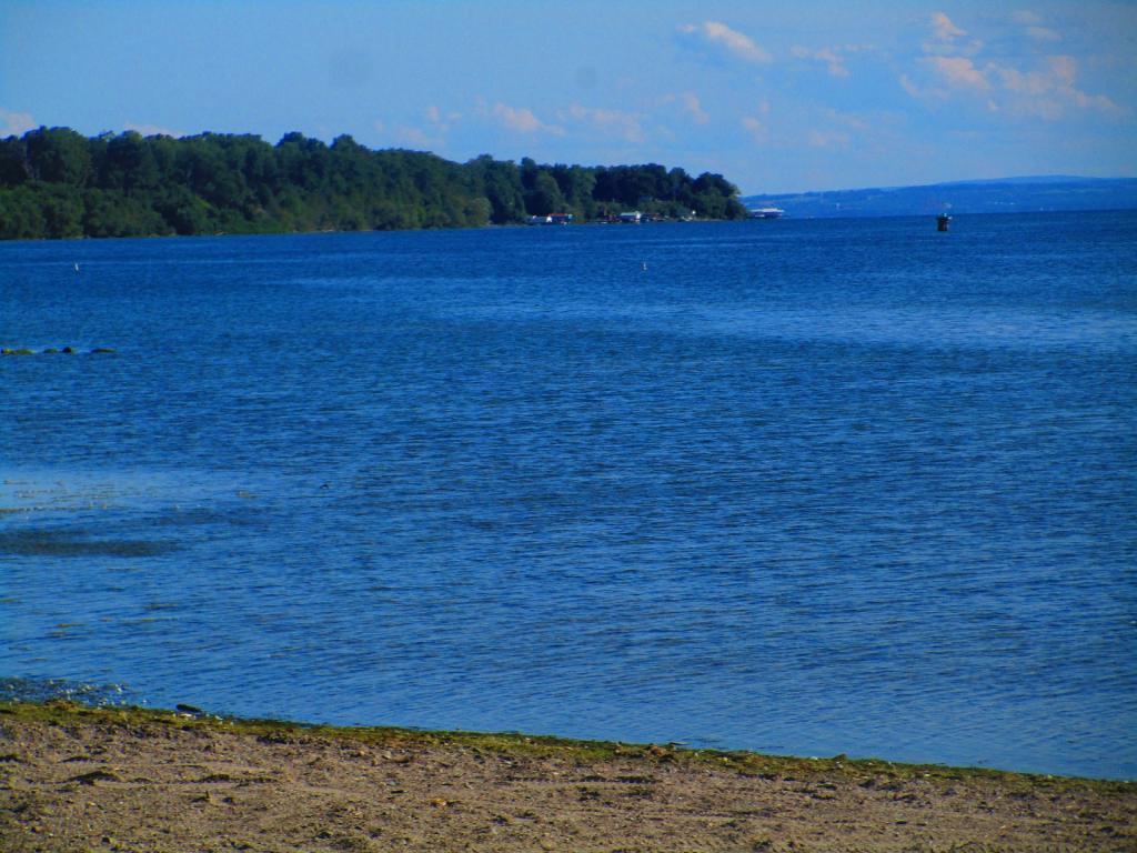 Photo: Former Beach at Seneca Lake State Park