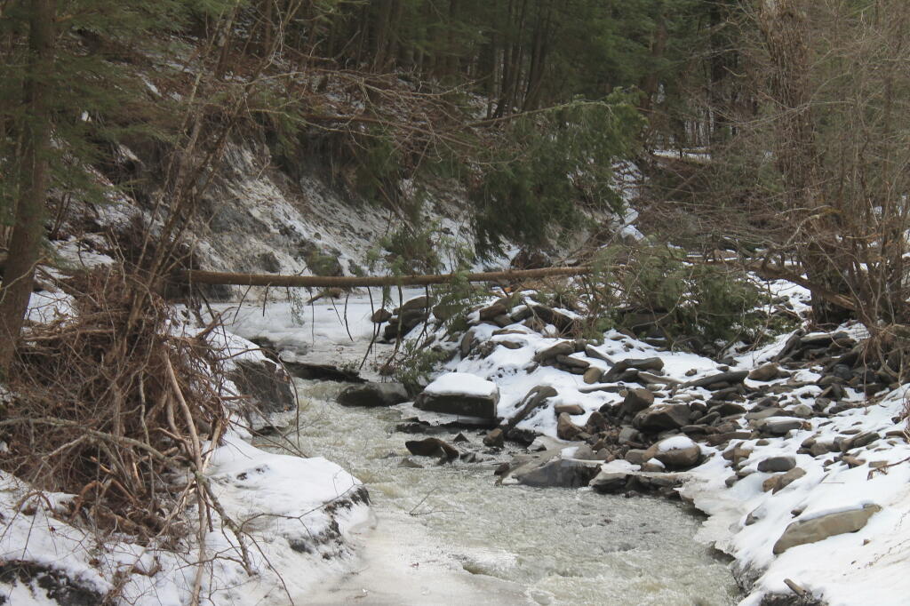 Photo: Eroded Switzkill Creek
