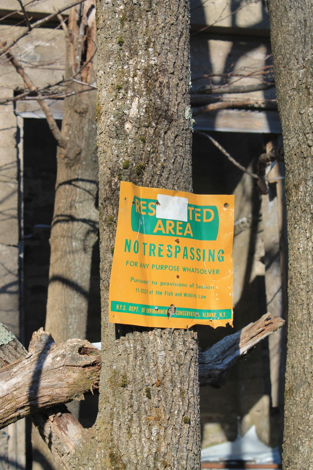Photo: Restricted Area