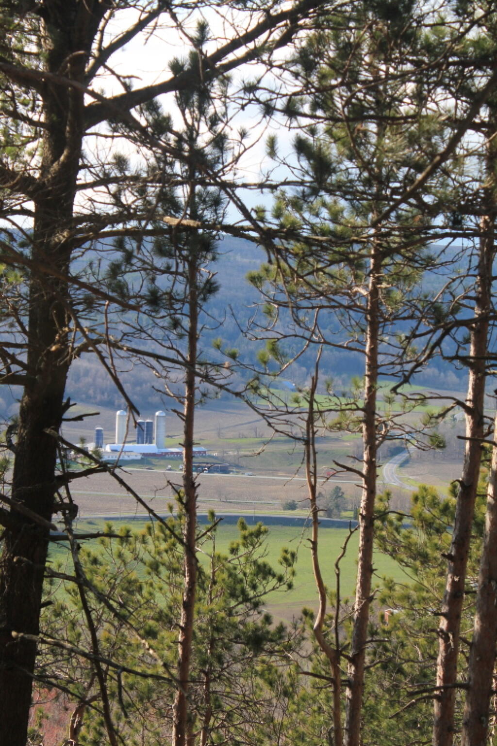 Photo: Farm in Valley Below