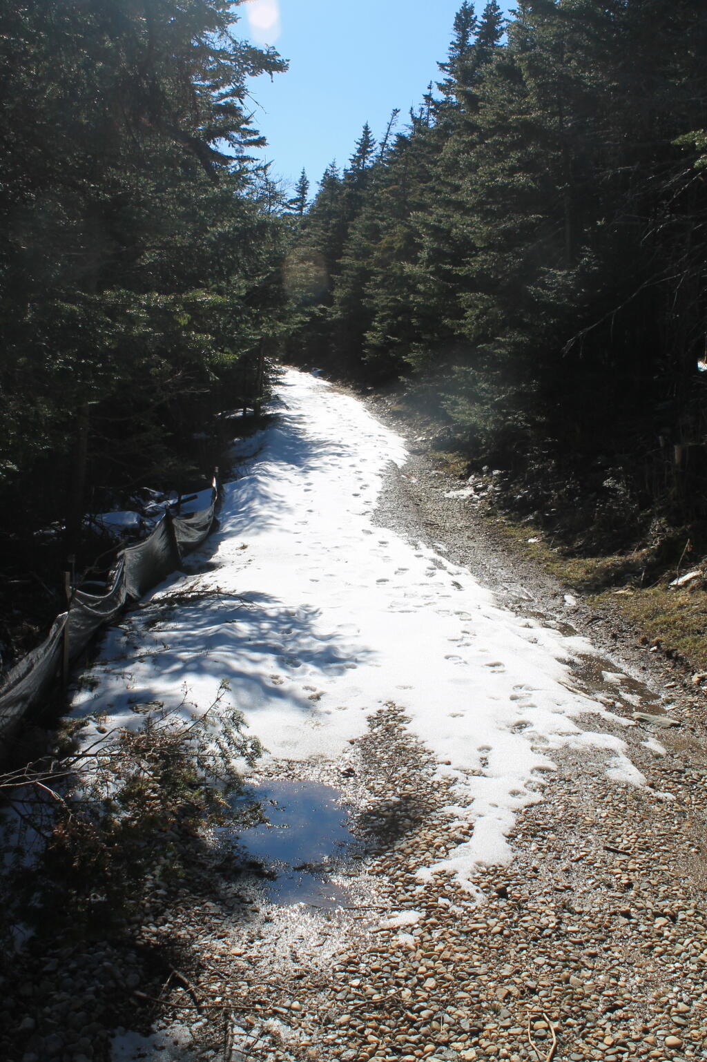 Photo: Road from Radio Tower to Ledge