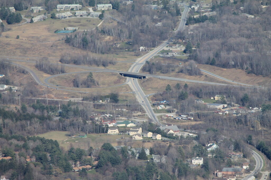 Photo: US 7 and Manchester Center Interchange