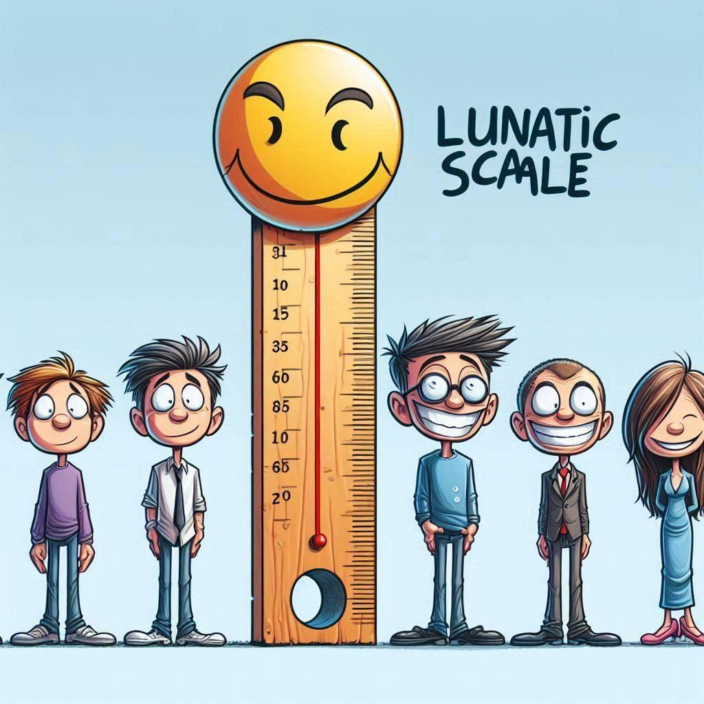 Photo: A Yardstick for Lunatics